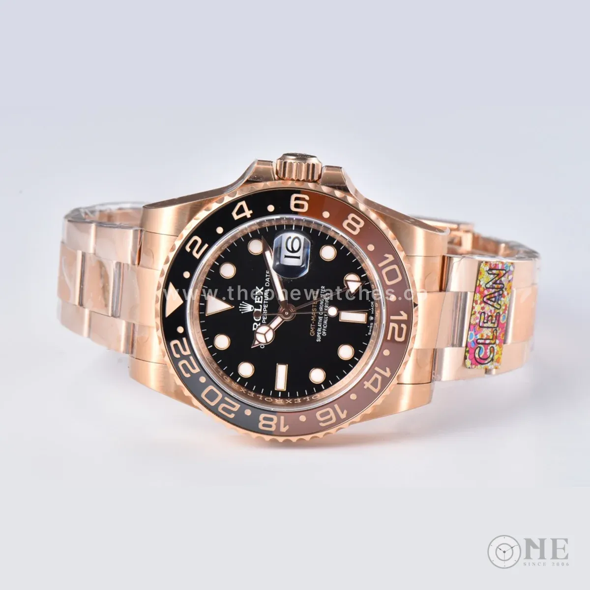 GMT Master II 126715CHNR “Rootbeer” in Everose Gold