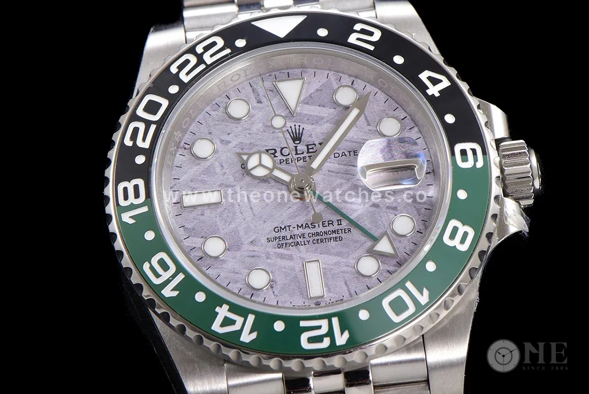GMT Master II 126720 Meteorite Dial on Jubilee Bracelet