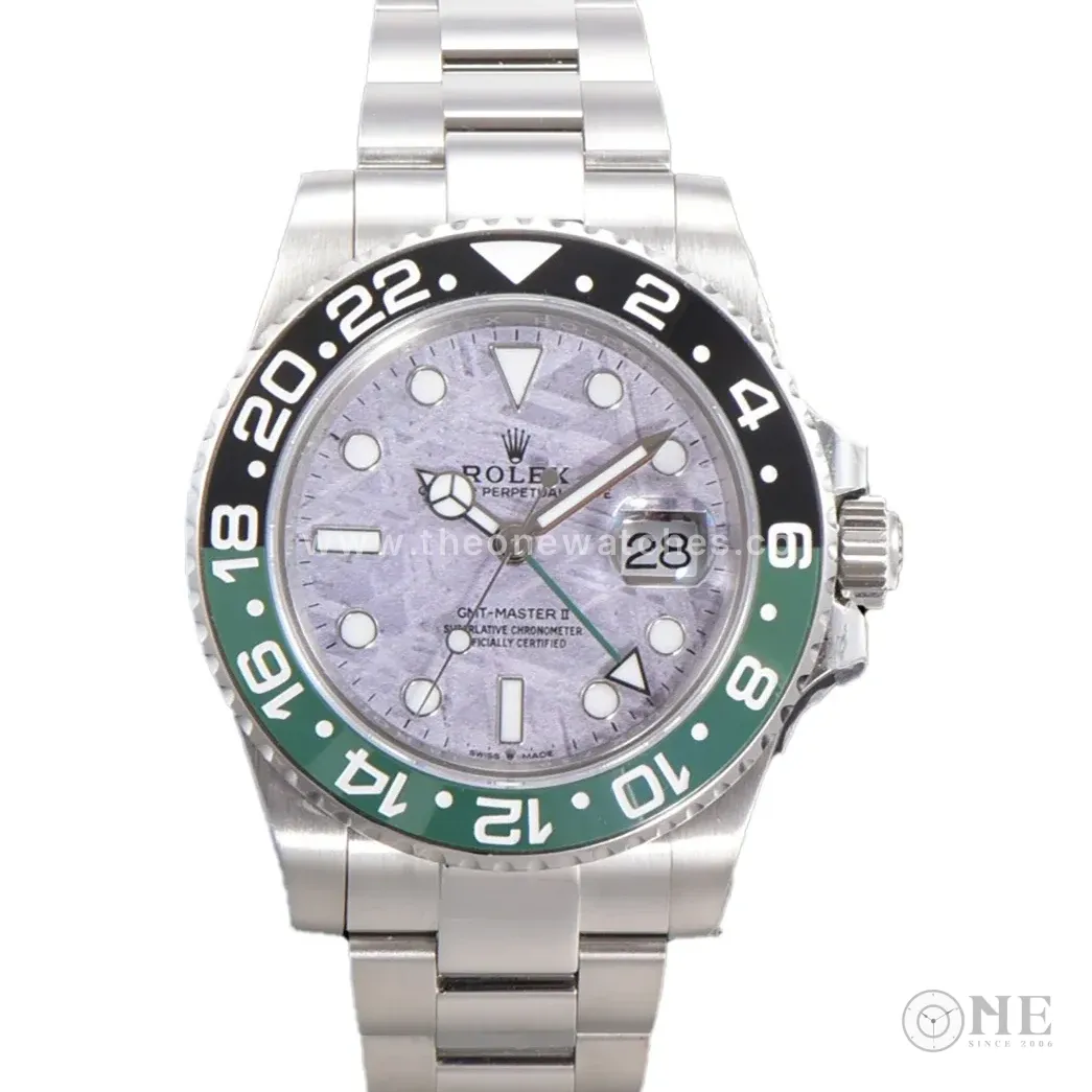 GMT Master II 126720 Meteorite Dial on Oyster Bracelet