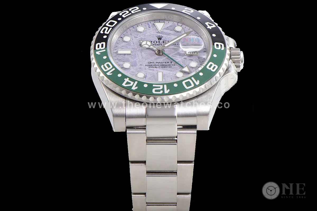 GMT Master II 126720 Meteorite Dial on Oyster Bracelet