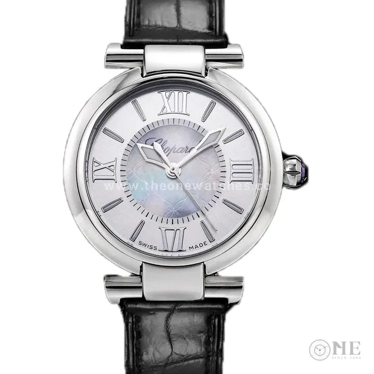 Imperiale White MOP Dial in Steel 29mm