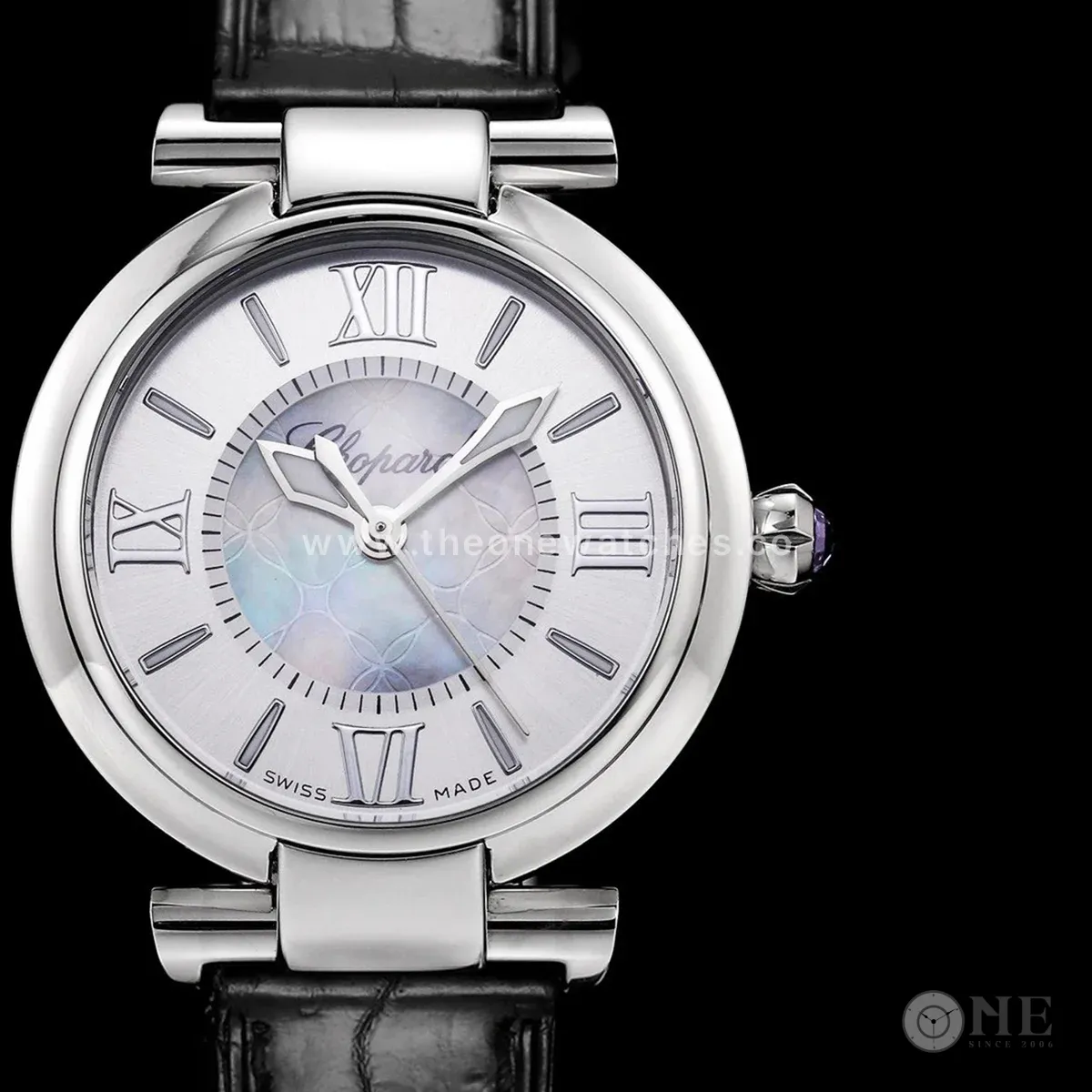 Imperiale White MOP Dial in Steel 29mm