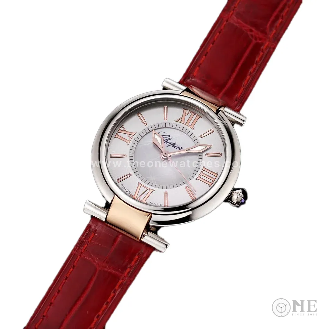 Imperiale White MOP Dial in Steel/Rose Gold 29mm