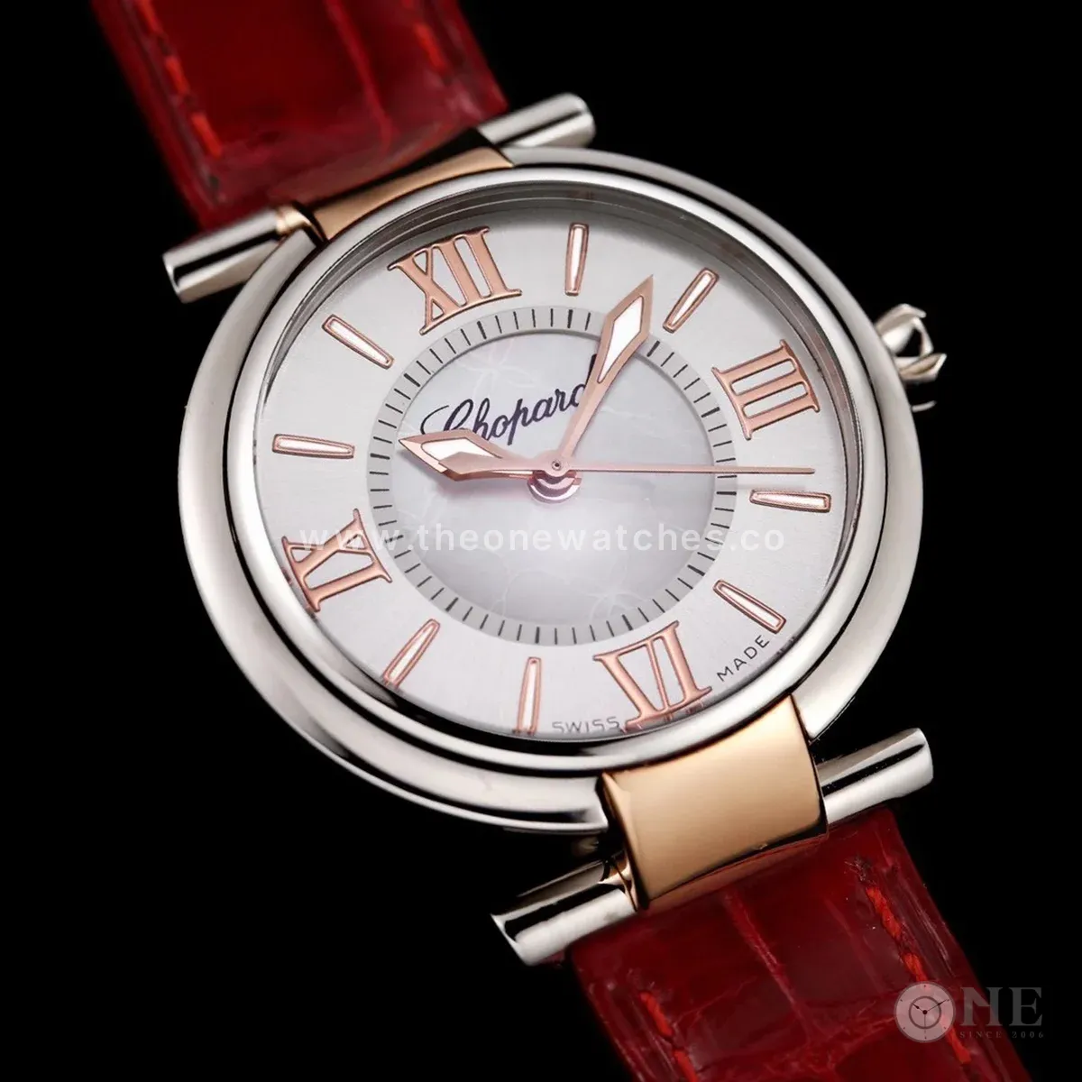 Imperiale White MOP Dial in Steel/Rose Gold 29mm