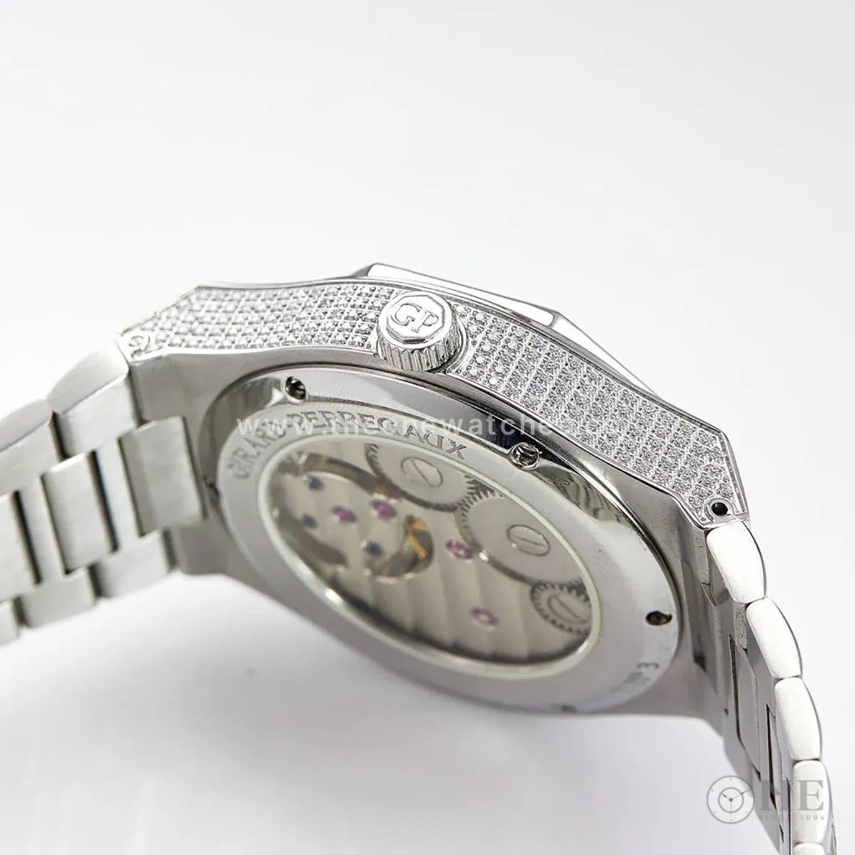 Laureato Tourbillon Blue Dial in Titanium