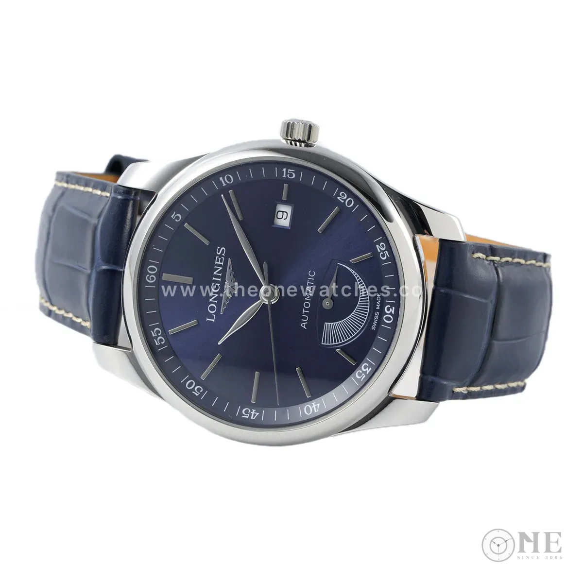 Master Collection Blue Dial in Steel Ref. L2.908.4.92.0
