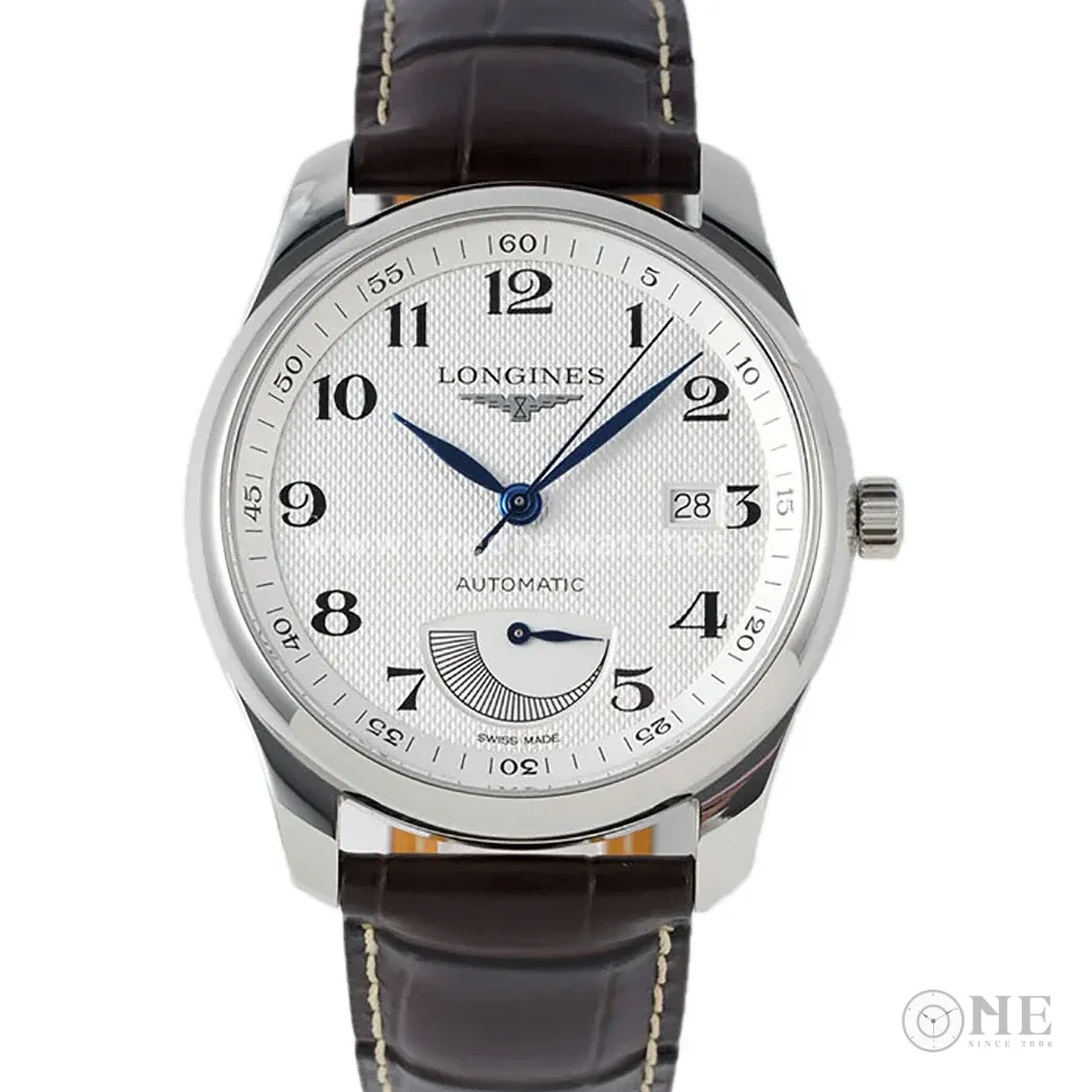 Master Collection White Dial in Steel Ref. L2.908.4.78.3