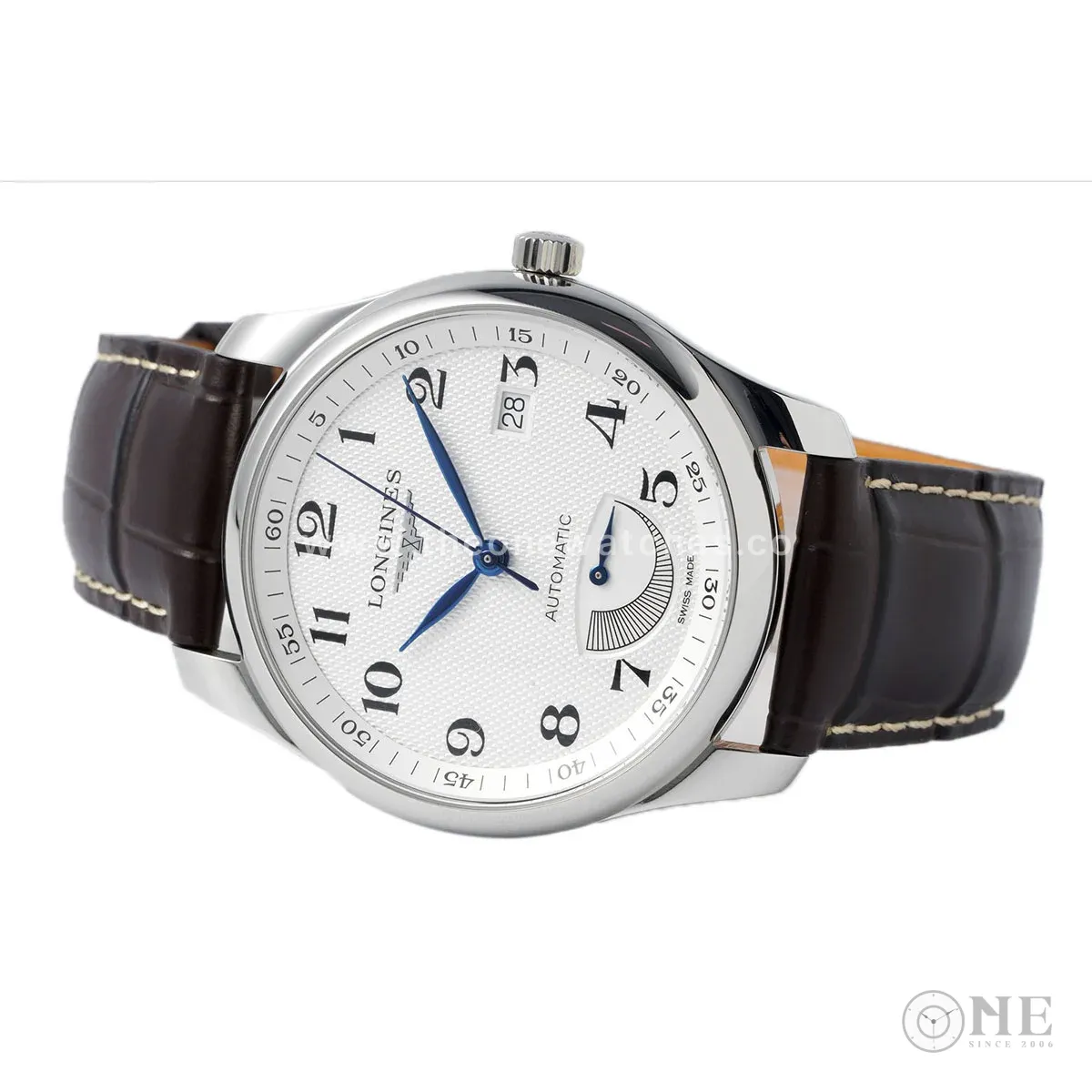 Master Collection White Dial in Steel Ref. L2.908.4.78.3