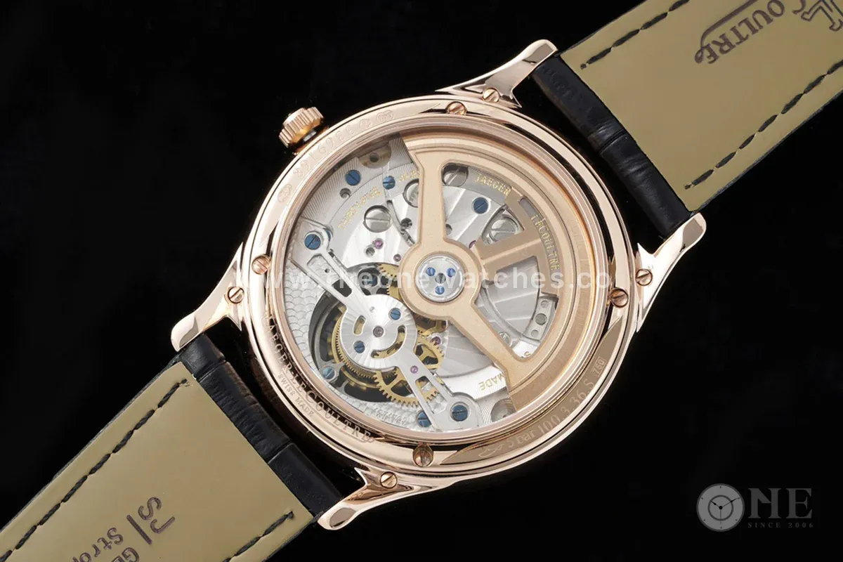 Master Control Tourbillon White Dial in Rose Gold
