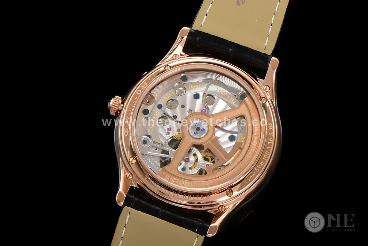 Master Ultra Thin Tourbillon Blue Dial with Diamond Bezel in Rose Gold