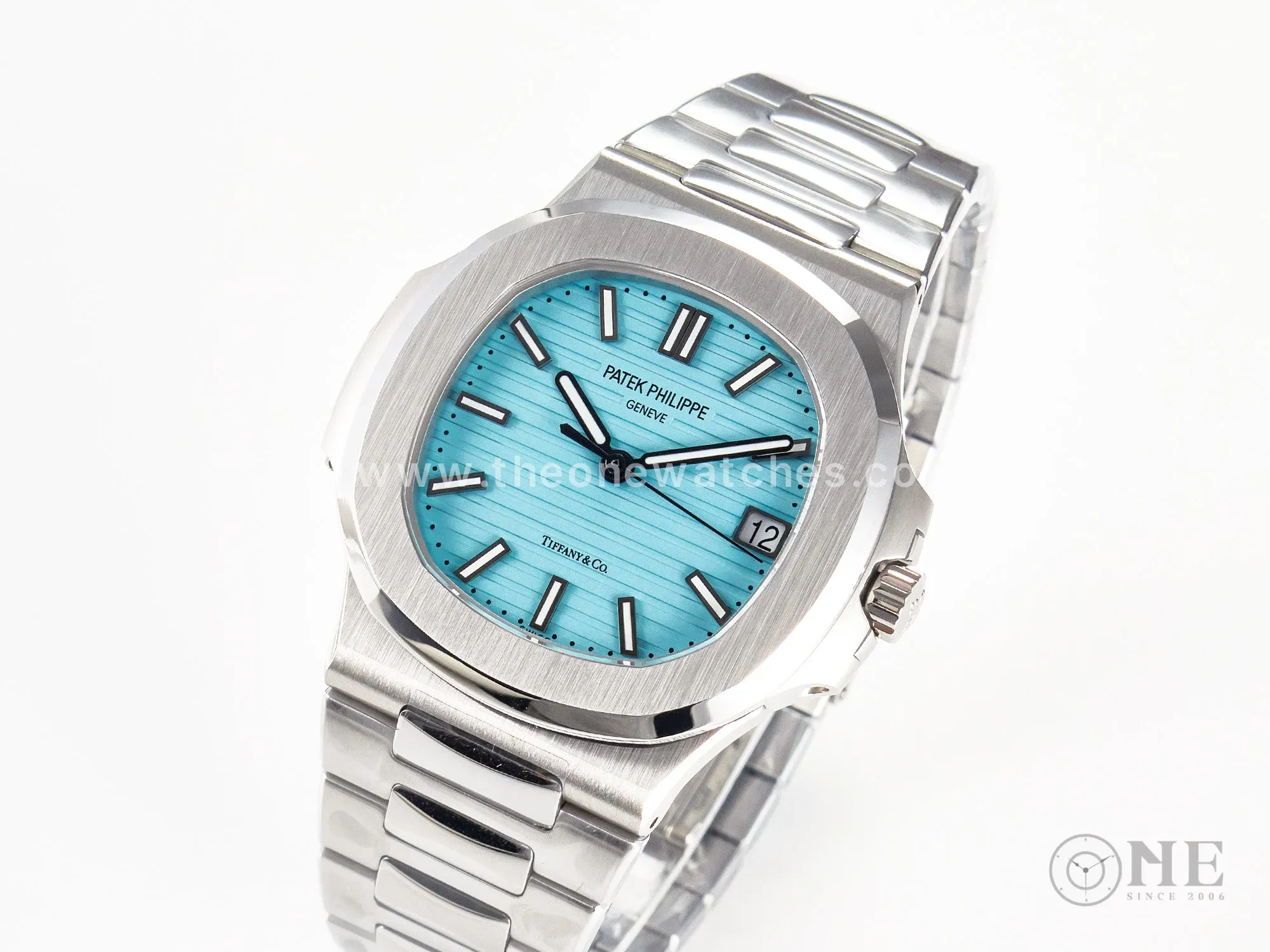 Nautilus 5711 3KF 1:1 Best Edition Tiffany Blue Dial on SS Bracelet A324 Super Clone V2