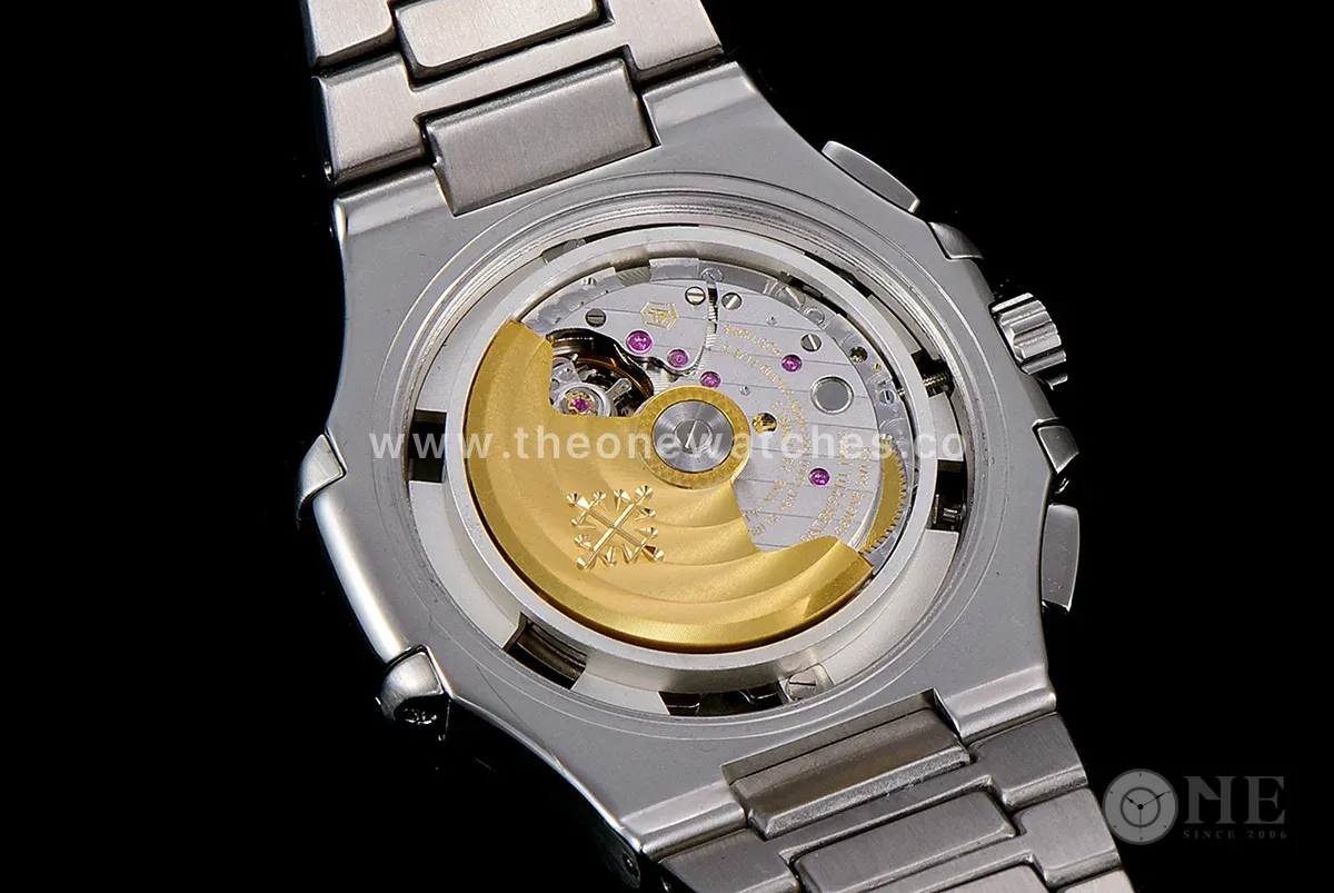 Nautilus 5980 Black Dial in Steel
