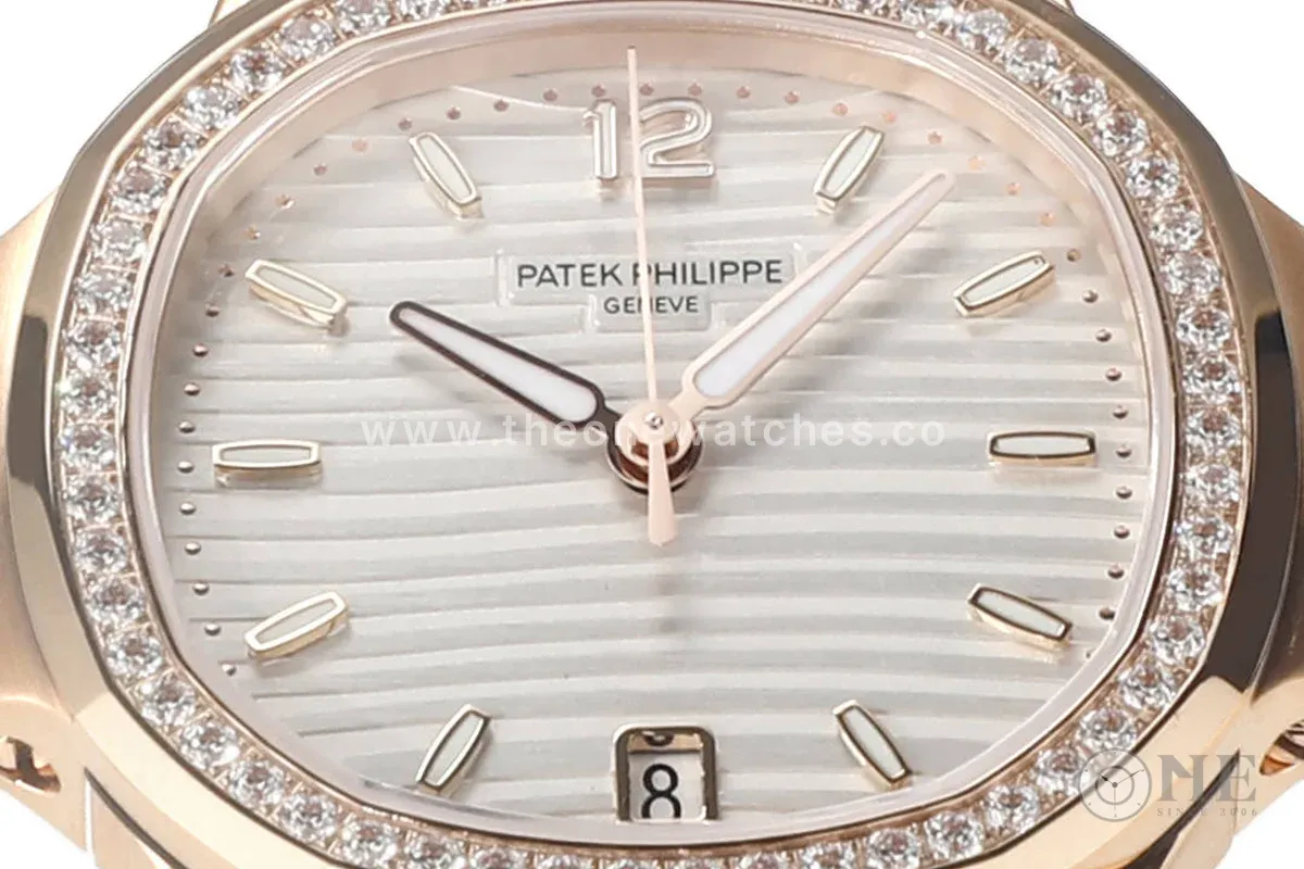 Nautilus 7118/1200R-001 White Dial