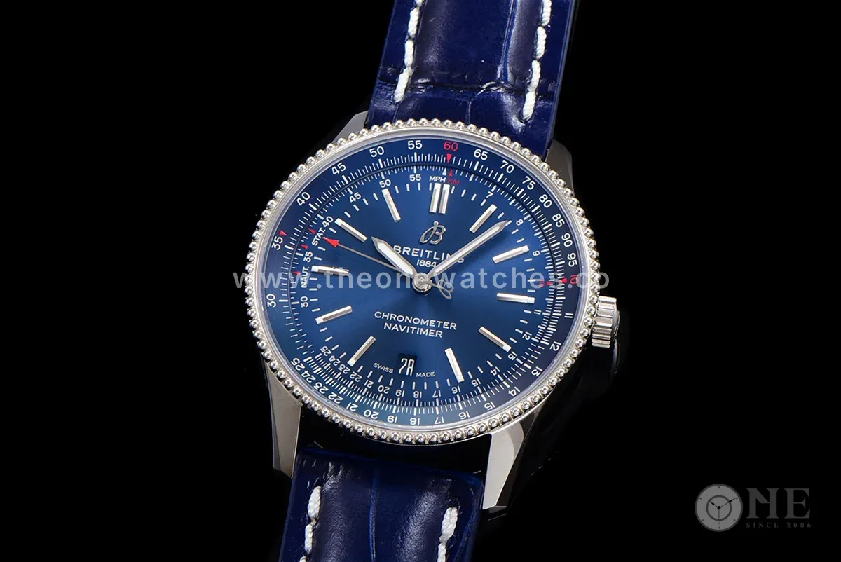 Navitimer Automatic 41 Blue in Steel