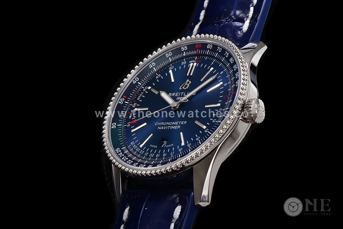 Navitimer Automatic 41 Blue in Steel
