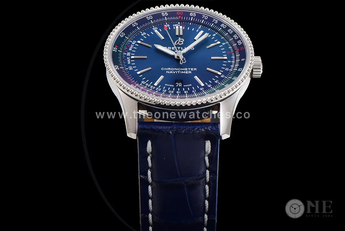 Navitimer Automatic 41 Blue in Steel