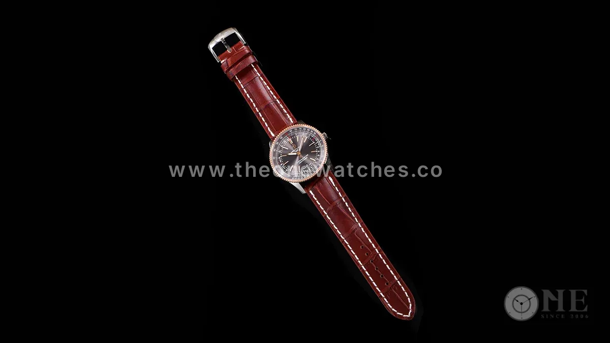 Navitimer Automatic 41 Slate Grey Dial in Rose Gold