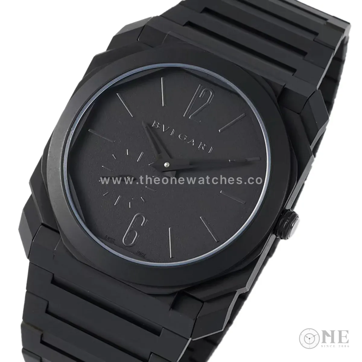 Octo Finissimo Black Dial Ceramic