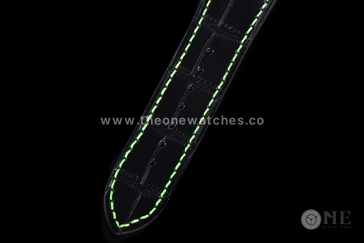 Octo Roma Watch with Green Markers