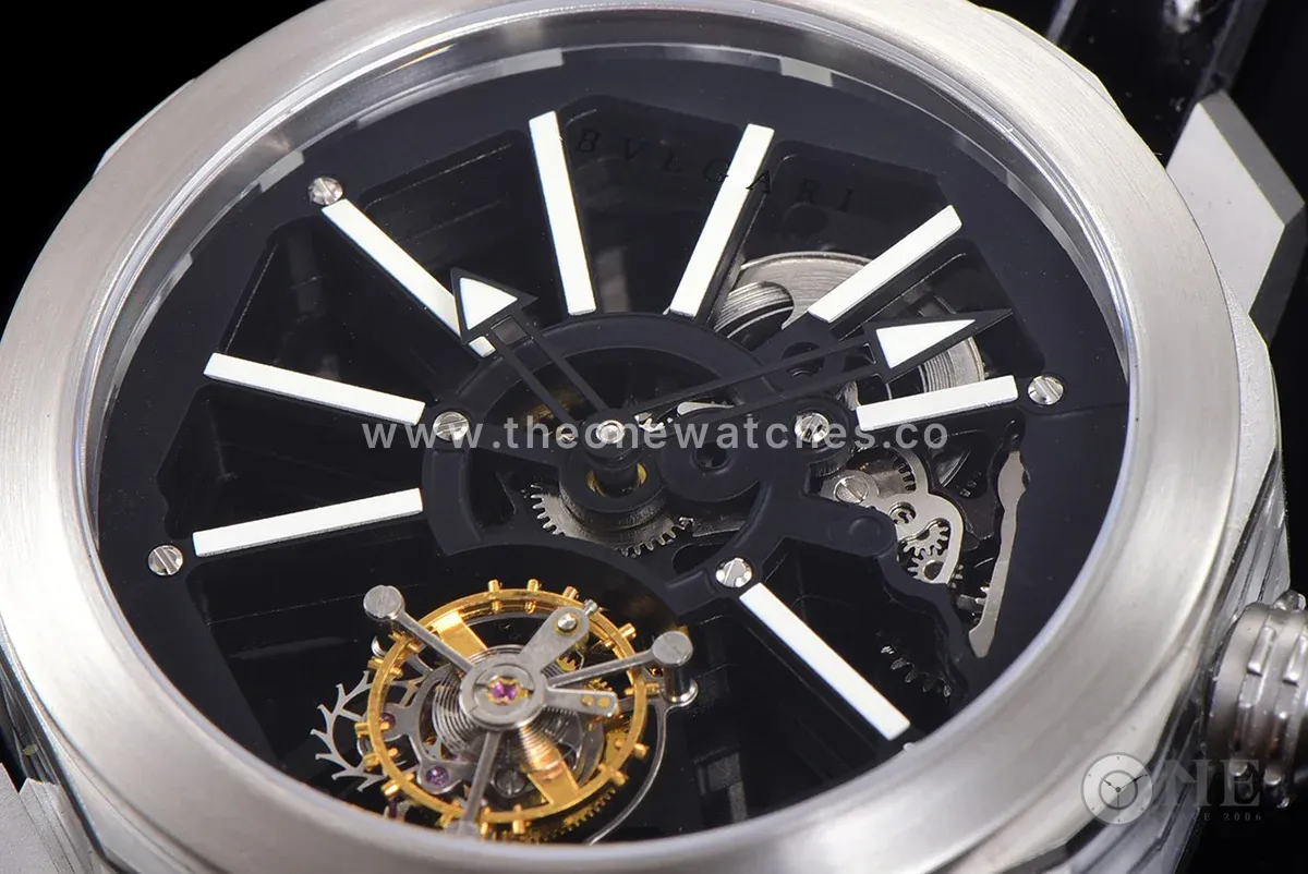 Octo Roma Watch with White Markers
