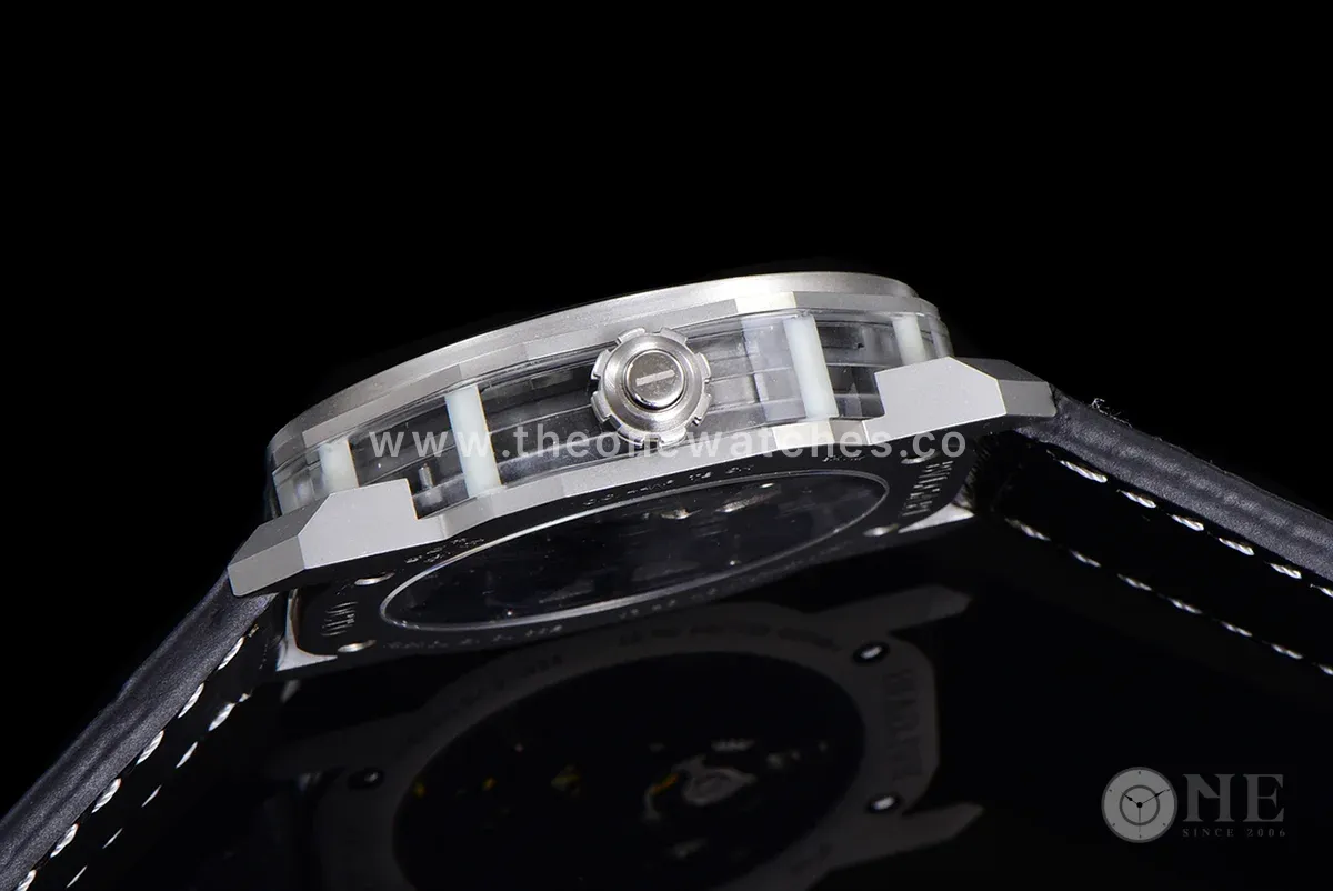 Octo Roma Watch with White Markers