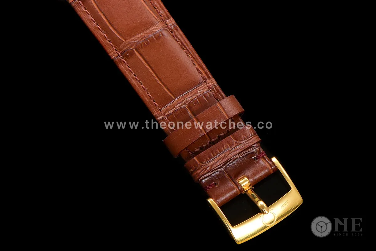 Omega De Ville Prestige Co‑Axial Master Chronometer 40mm White Dial in Yellow Gold