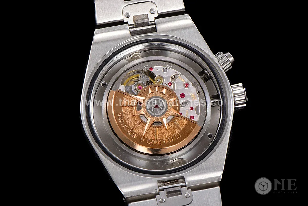 Overseas Dual Time Blue Dial in Steel Ref. 7900V/110A-B334