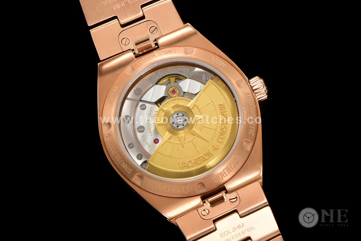 Overseas Pink Dial Ref. 4205 35mm in Rose Gold