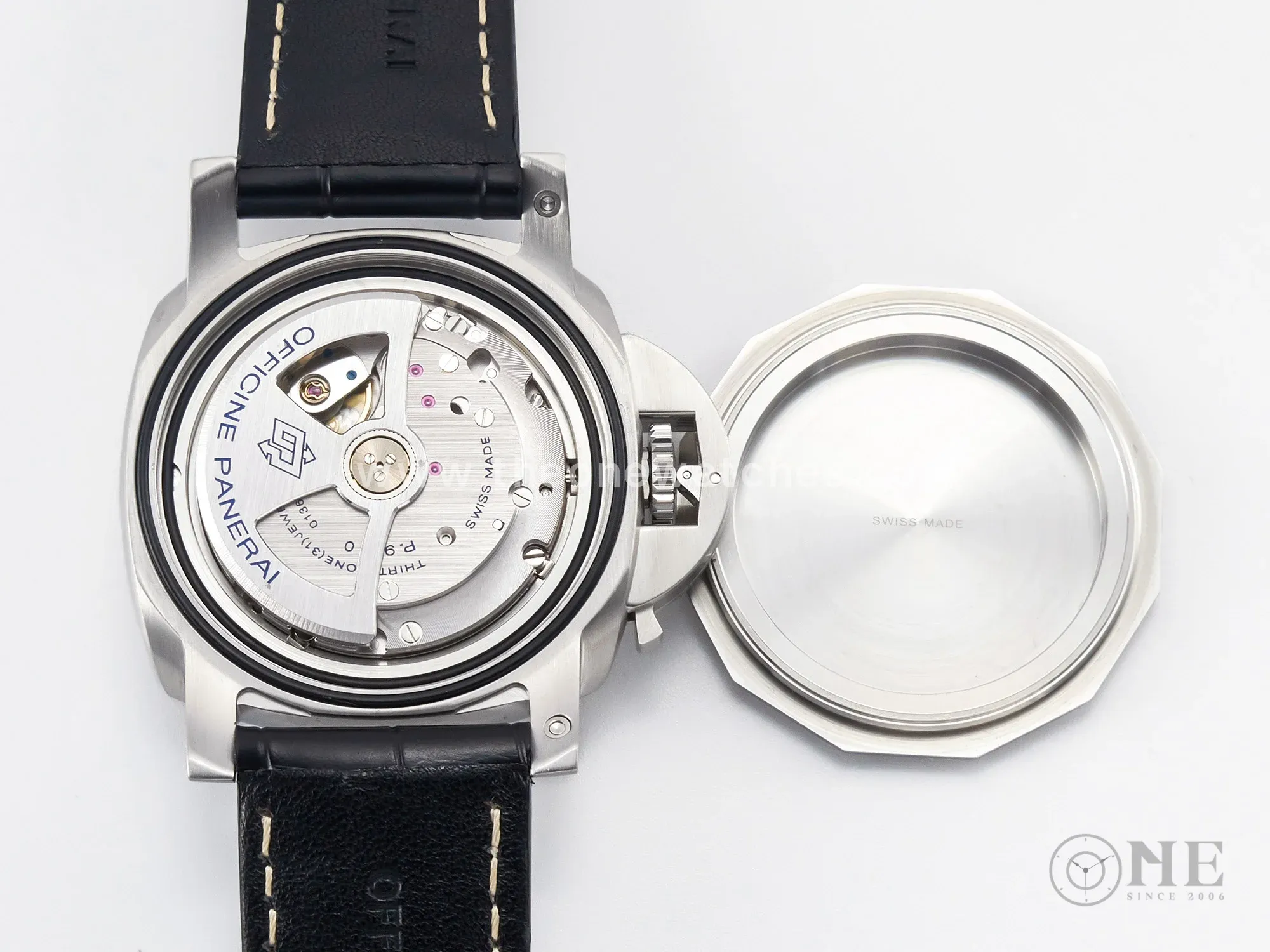 PAM1312 W VSF 1:1 Best Edition Black Dial on Black Leather Strap P.9010 Clone