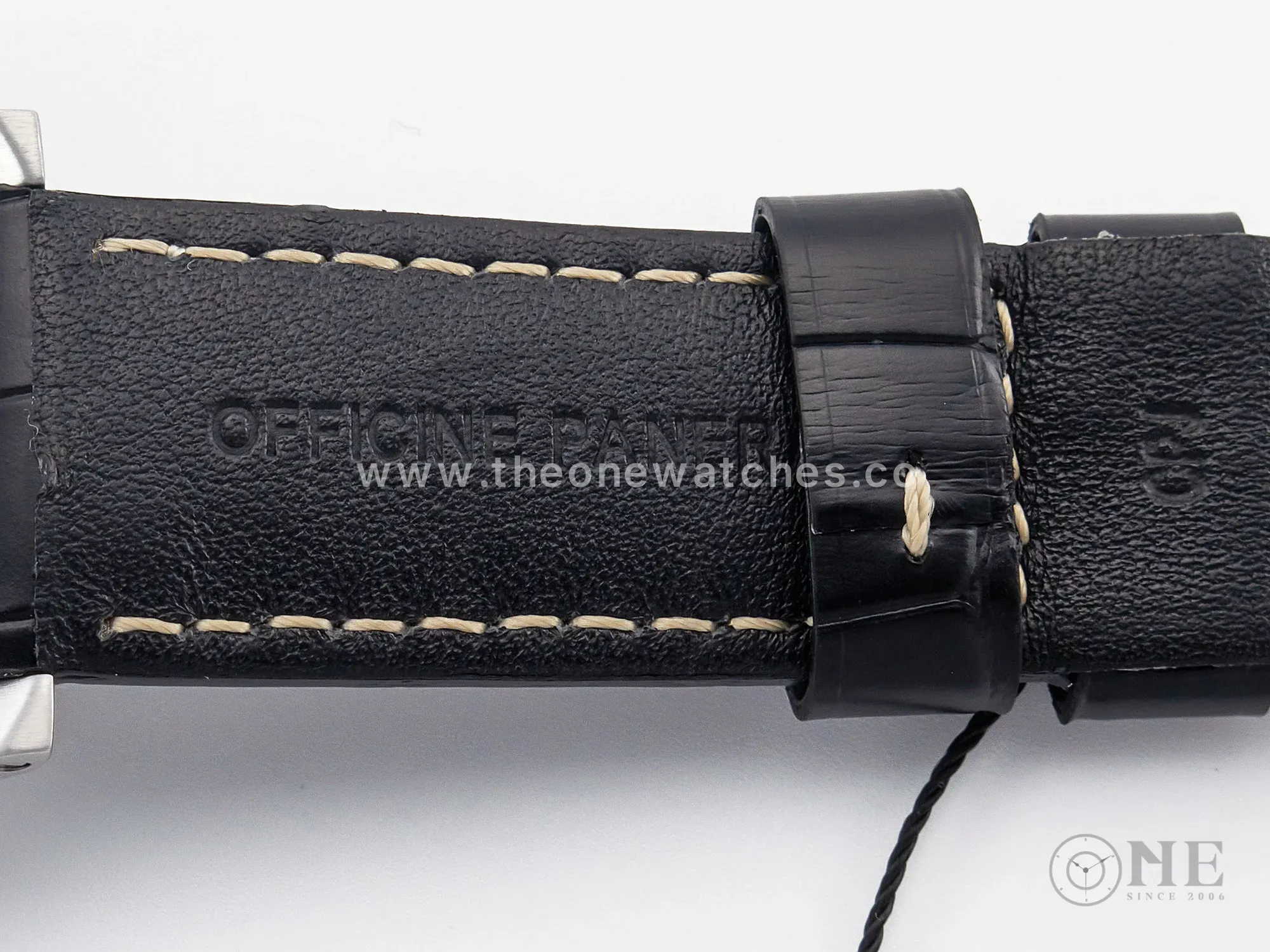 PAM1312 W VSF 1:1 Best Edition Black Dial on Black Leather Strap P.9010 Clone