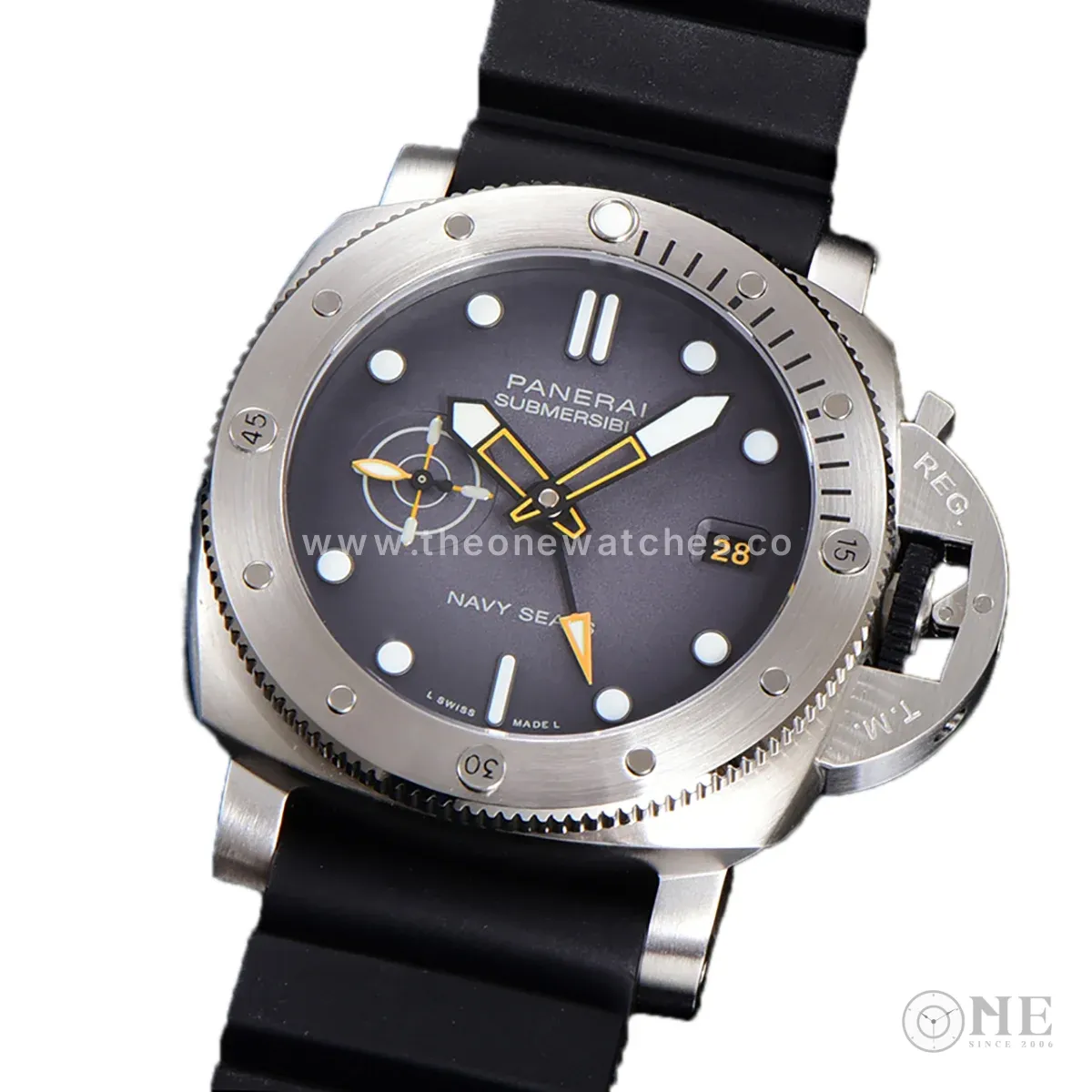 PAM1323 Submersible GMT Navy Seals 44mm