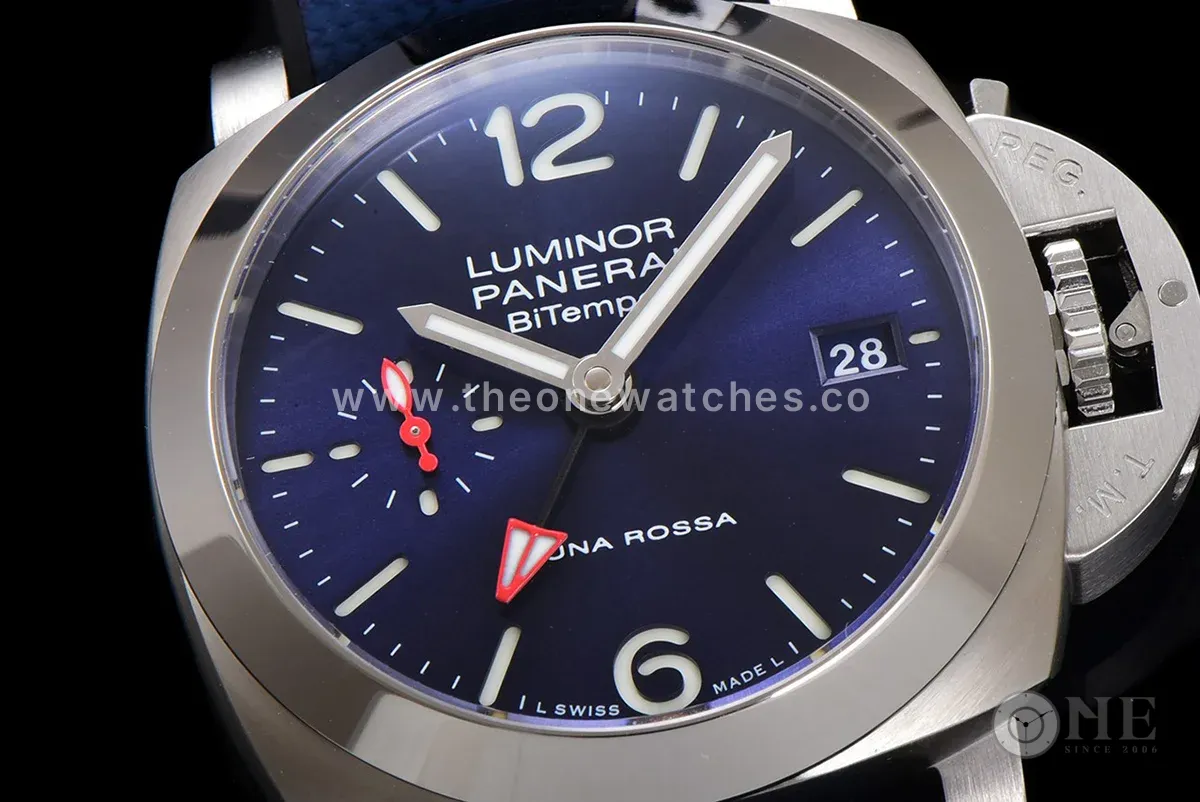 PAM1404 Luminor Quaranta BiTempo Luna Rossa 40mm