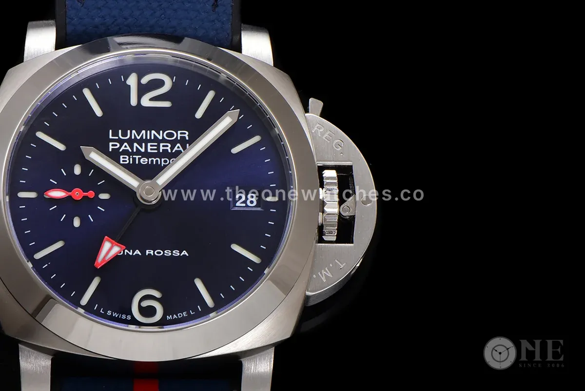 PAM1404 Luminor Quaranta BiTempo Luna Rossa 40mm