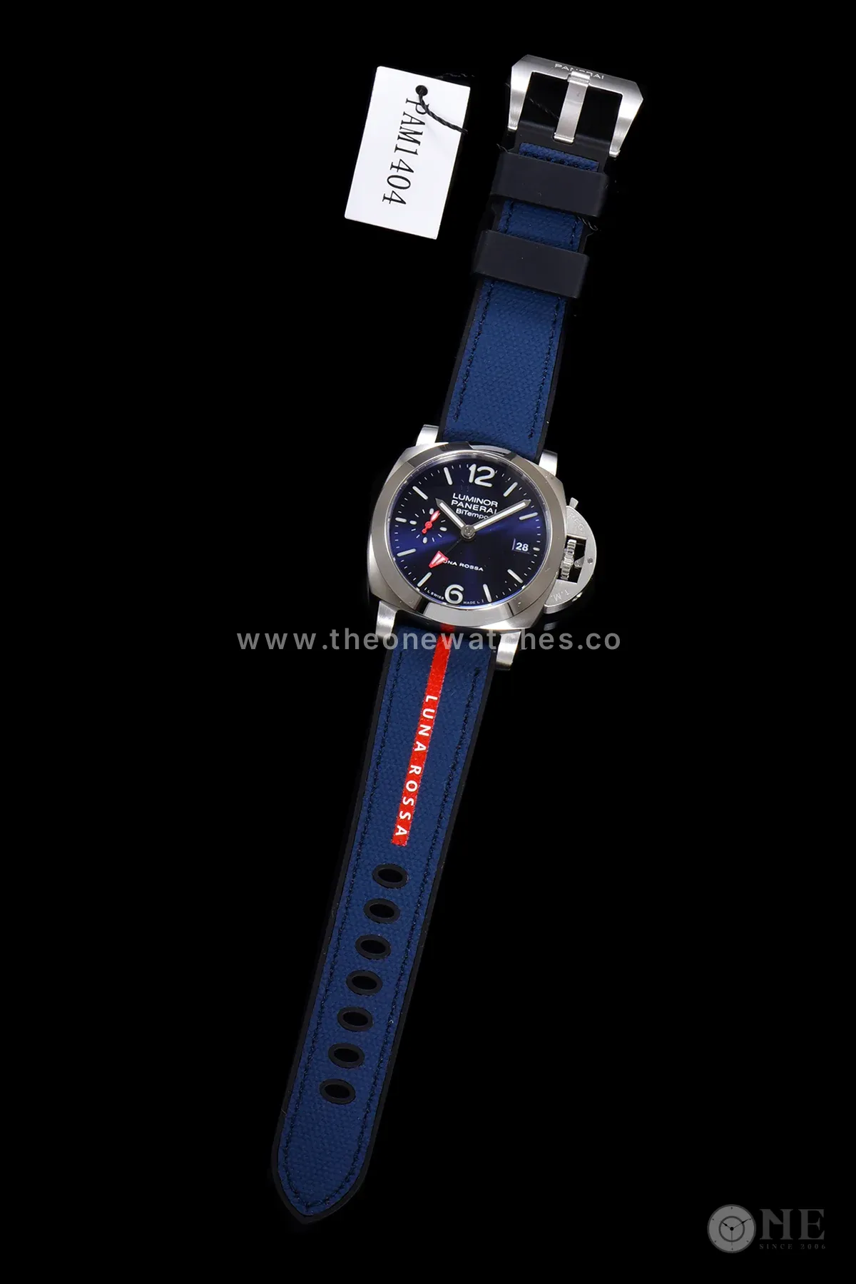 PAM1404 Luminor Quaranta BiTempo Luna Rossa 40mm