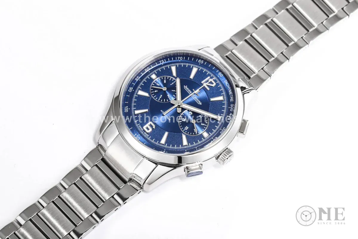 Polaris Chronograph Blue Dial on Bracelet