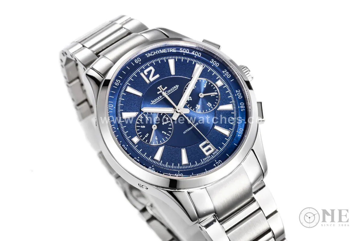 Polaris Chronograph Blue Dial on Bracelet