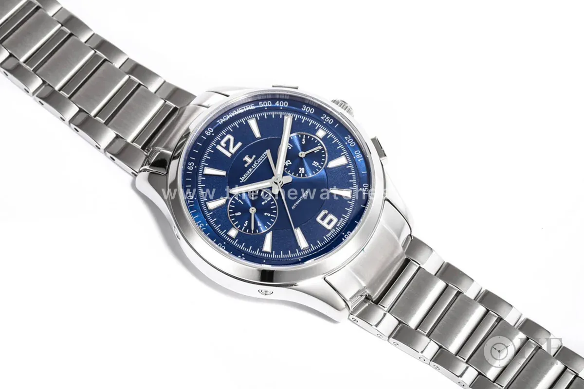 Polaris Chronograph Blue Dial on Bracelet