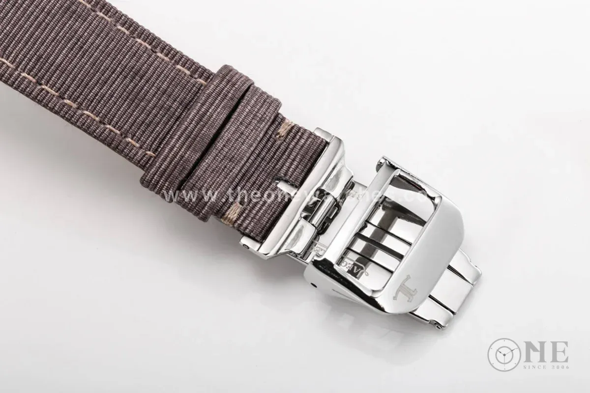 Polaris Chronograph Grey Dial on Brown Nylon Strap Ref. Q902843J