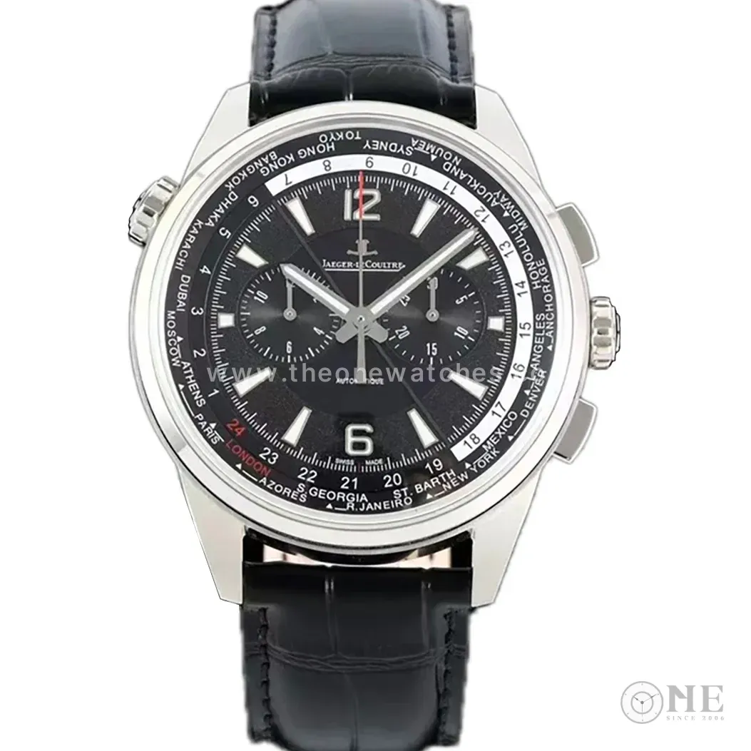 Polaris Chronograph Worldtime Black Dial Ref. Q905T470