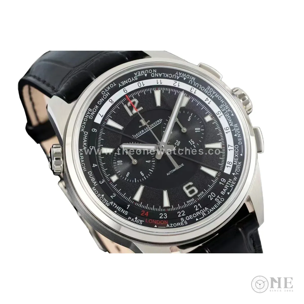 Polaris Chronograph Worldtime Black Dial Ref. Q905T470
