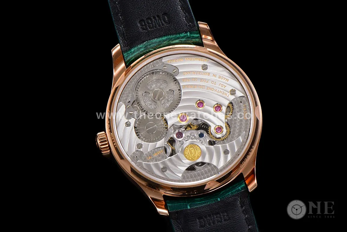Portugese Tourbillon Green Dial on Rose Gold