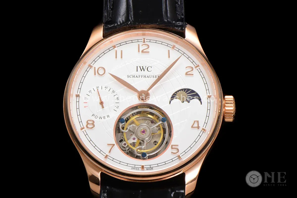 Portugese Tourbillon White Dial on Rose Gold