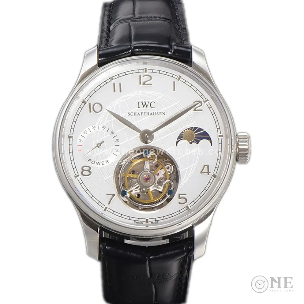 Portugese Tourbillon White Dial on Steel