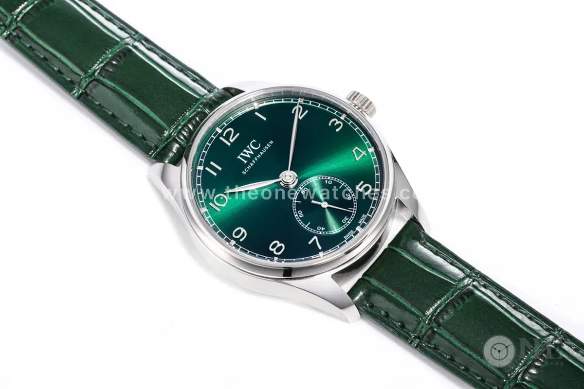 Portugieser Automatic 40 IW358310 Green Dial in Steel