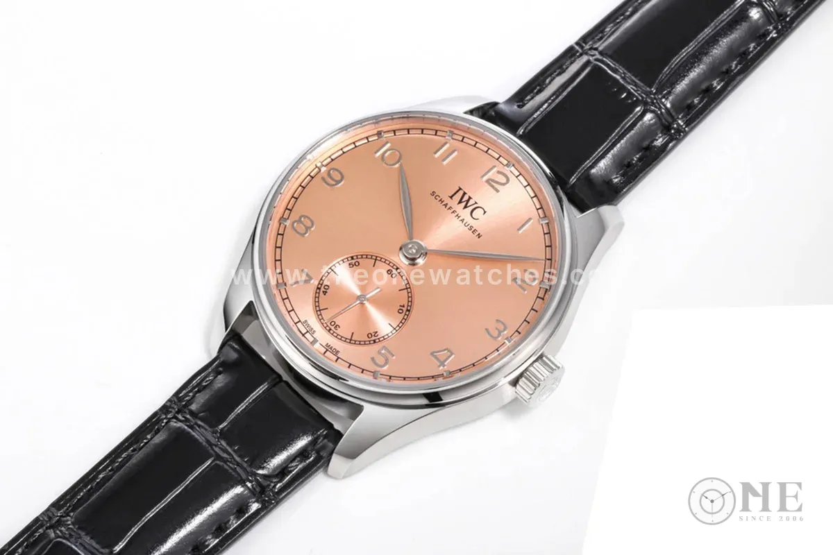 Portugieser Automatic 40 IW358313 Pink Dial in Steel