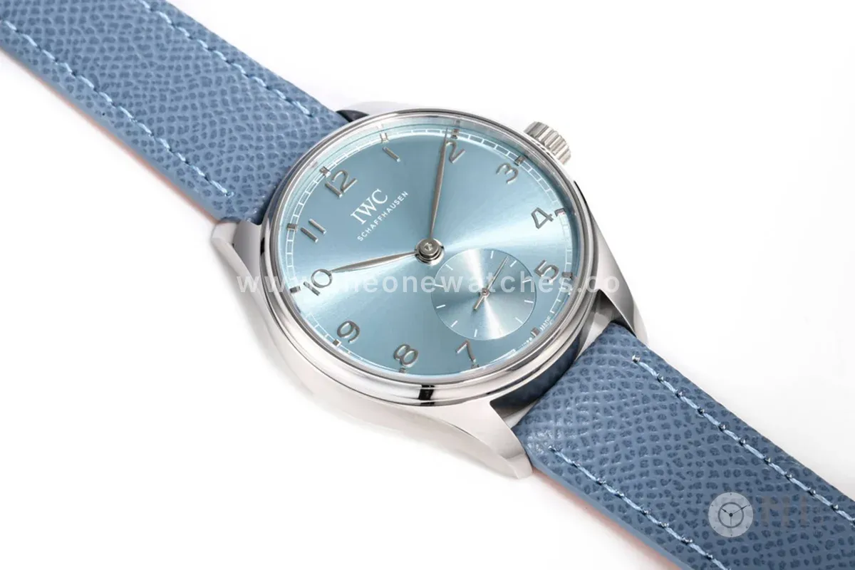 Portugieser Automatic 40 IW358402 Blue Dial in White Gold