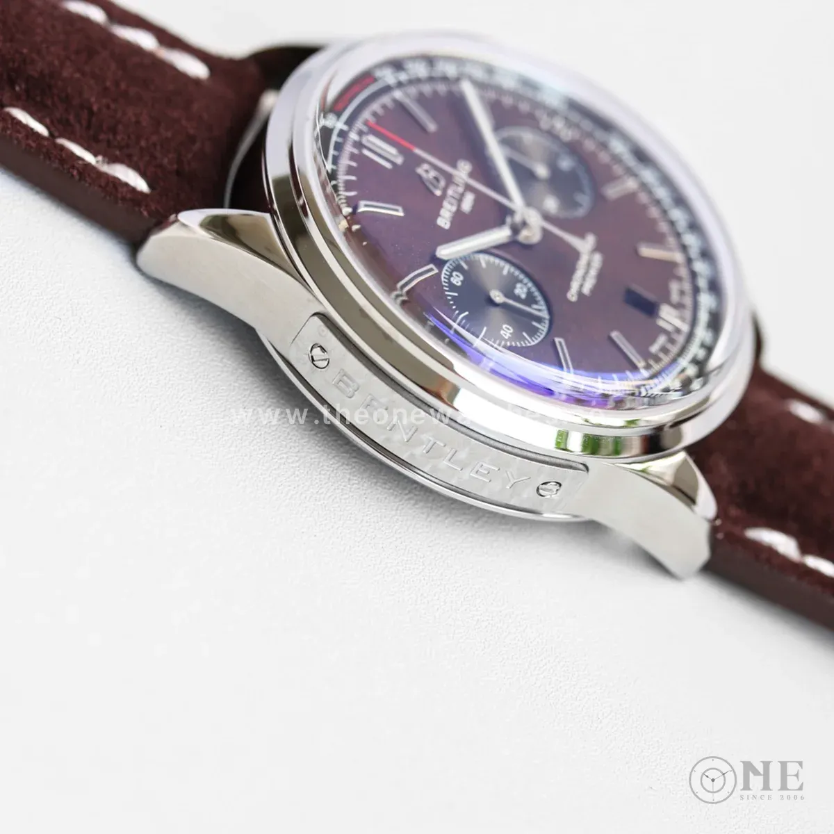 Premier B01 Chronograph 42 Bentley Centenary Brown Dial in Steel Ref. AB01181A1Q1X1