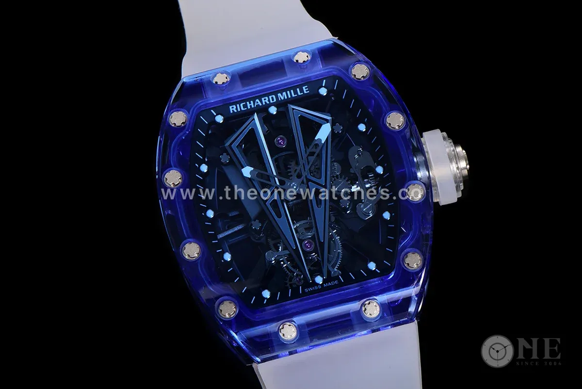 RM 027-01 Tourbillon Blue Sapphire