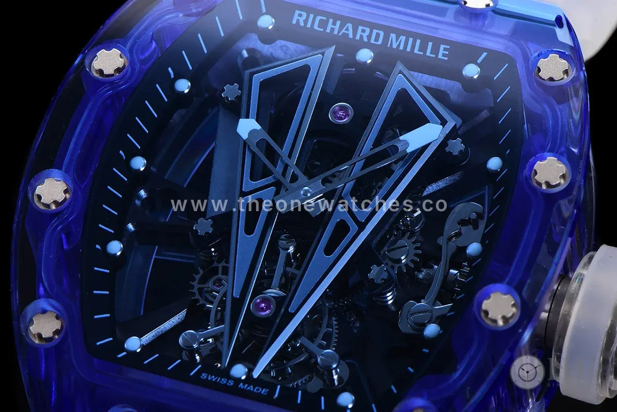 RM 027-01 Tourbillon Blue Sapphire