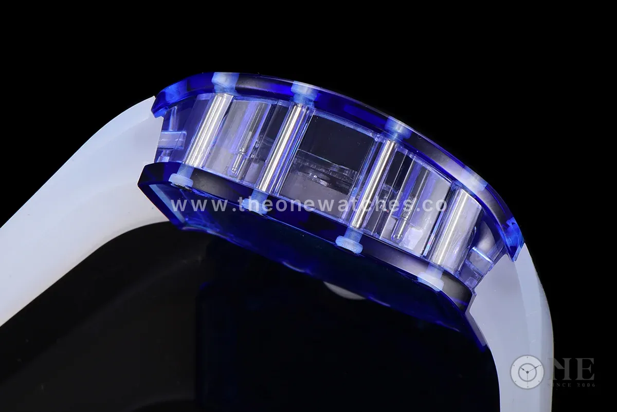 RM 027-01 Tourbillon Blue Sapphire Skull